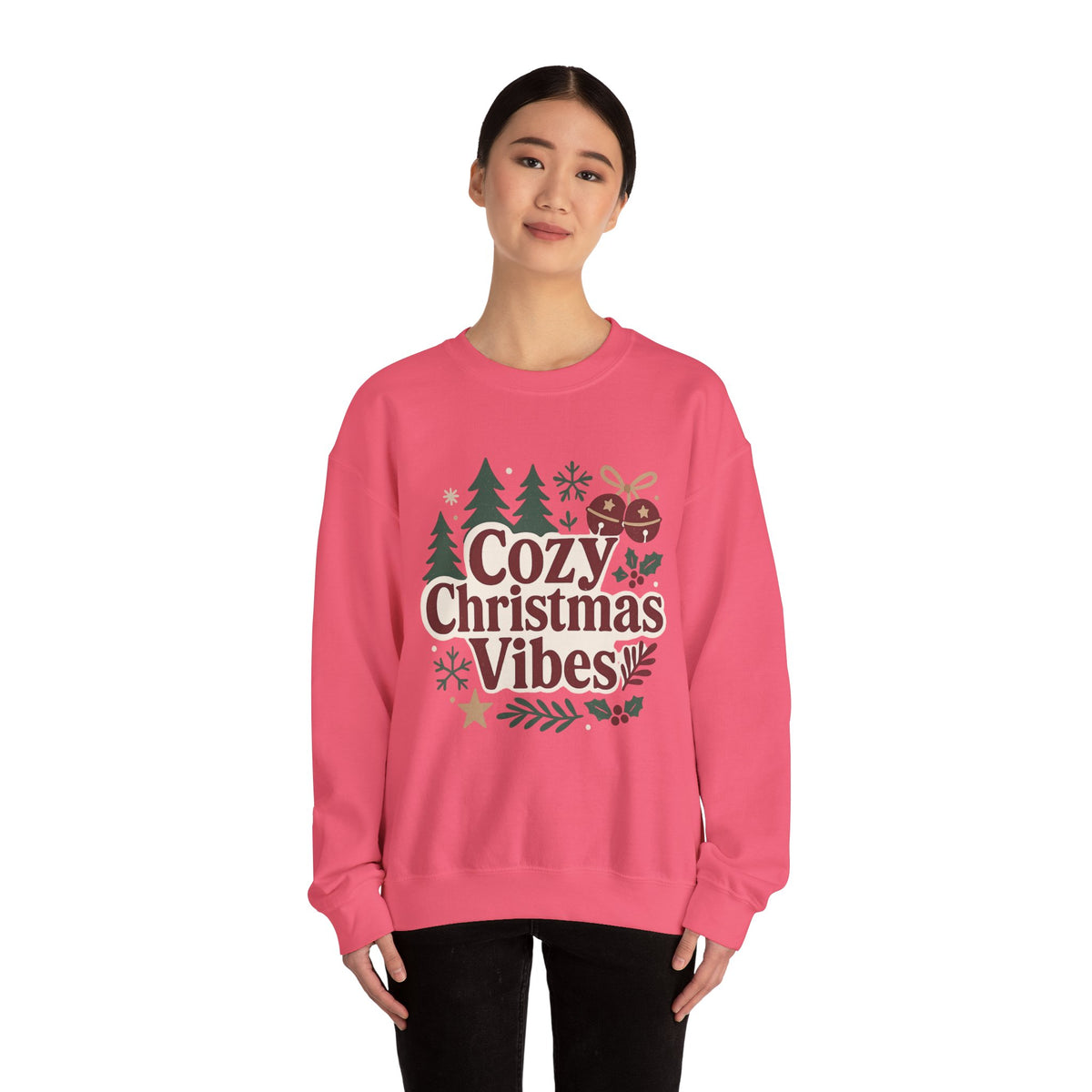 Personalized Cozy Christmas Sweatshirt – Custom Holiday Gift