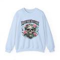 Personalized Skull & Roses Sweatshirt – Custom Self-Care Gift