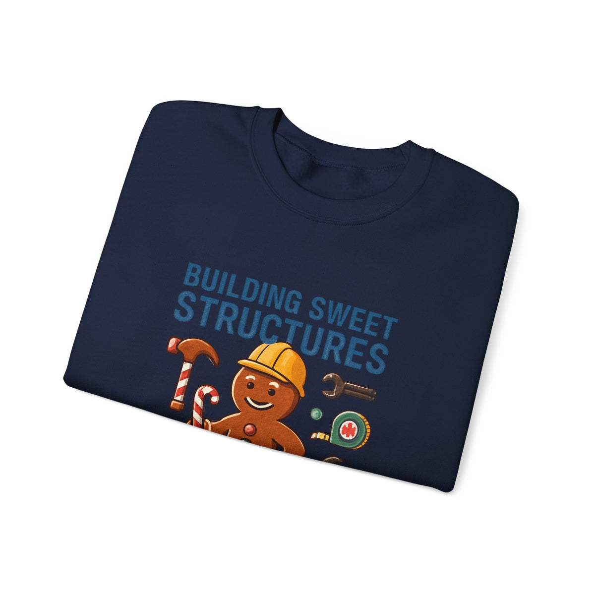 Gingerbread Builder Sweatshirt – Construction Christmas Gift