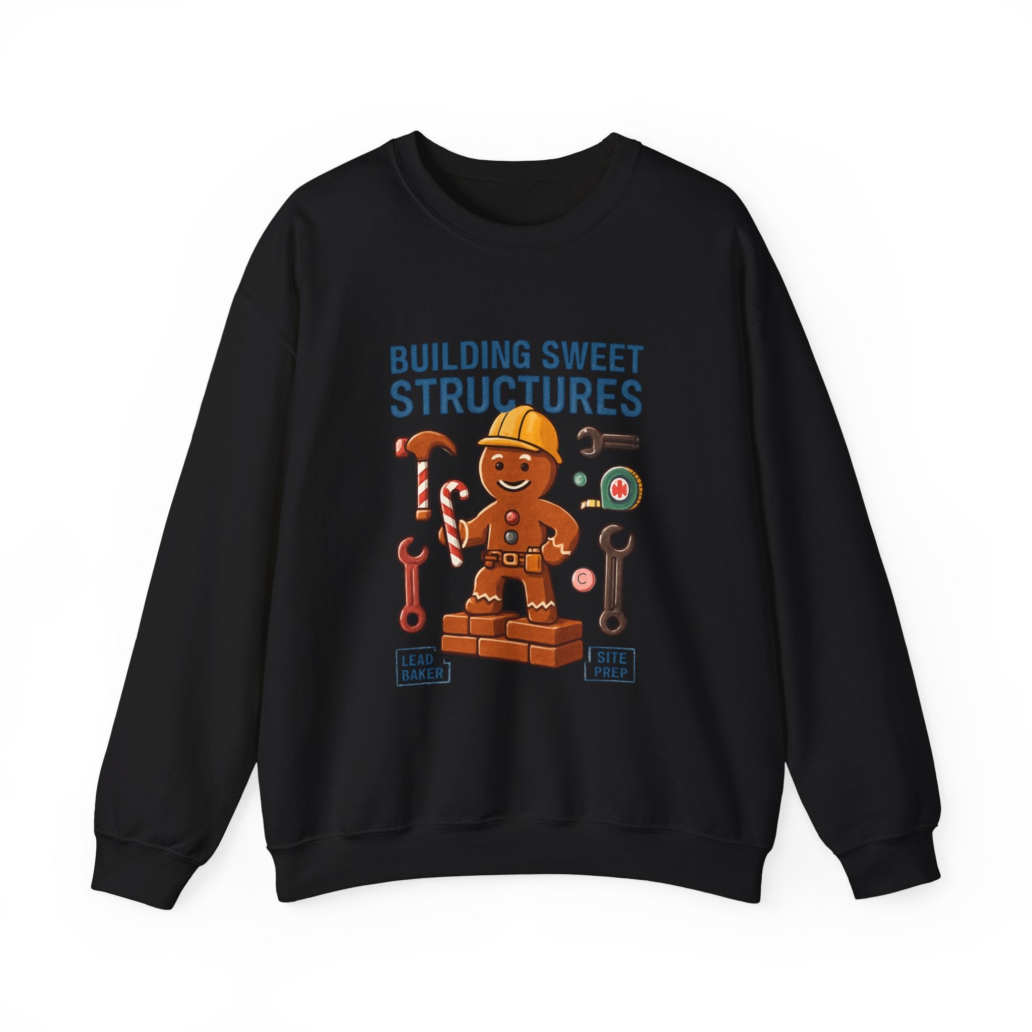 Gingerbread Builder Sweatshirt – Construction Christmas Gift