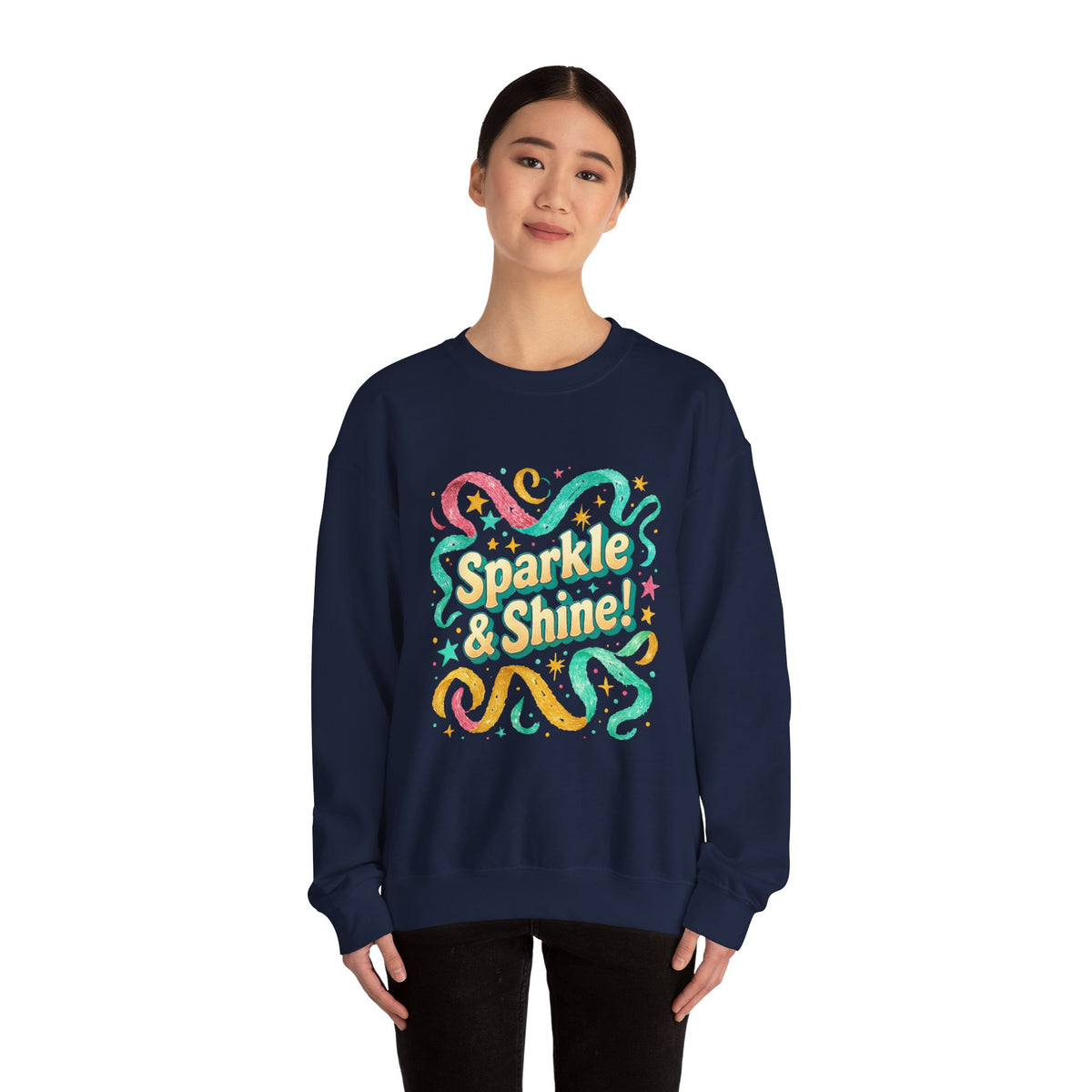 Sparkle & Shine Sweatshirt – Colorful Confetti Gift