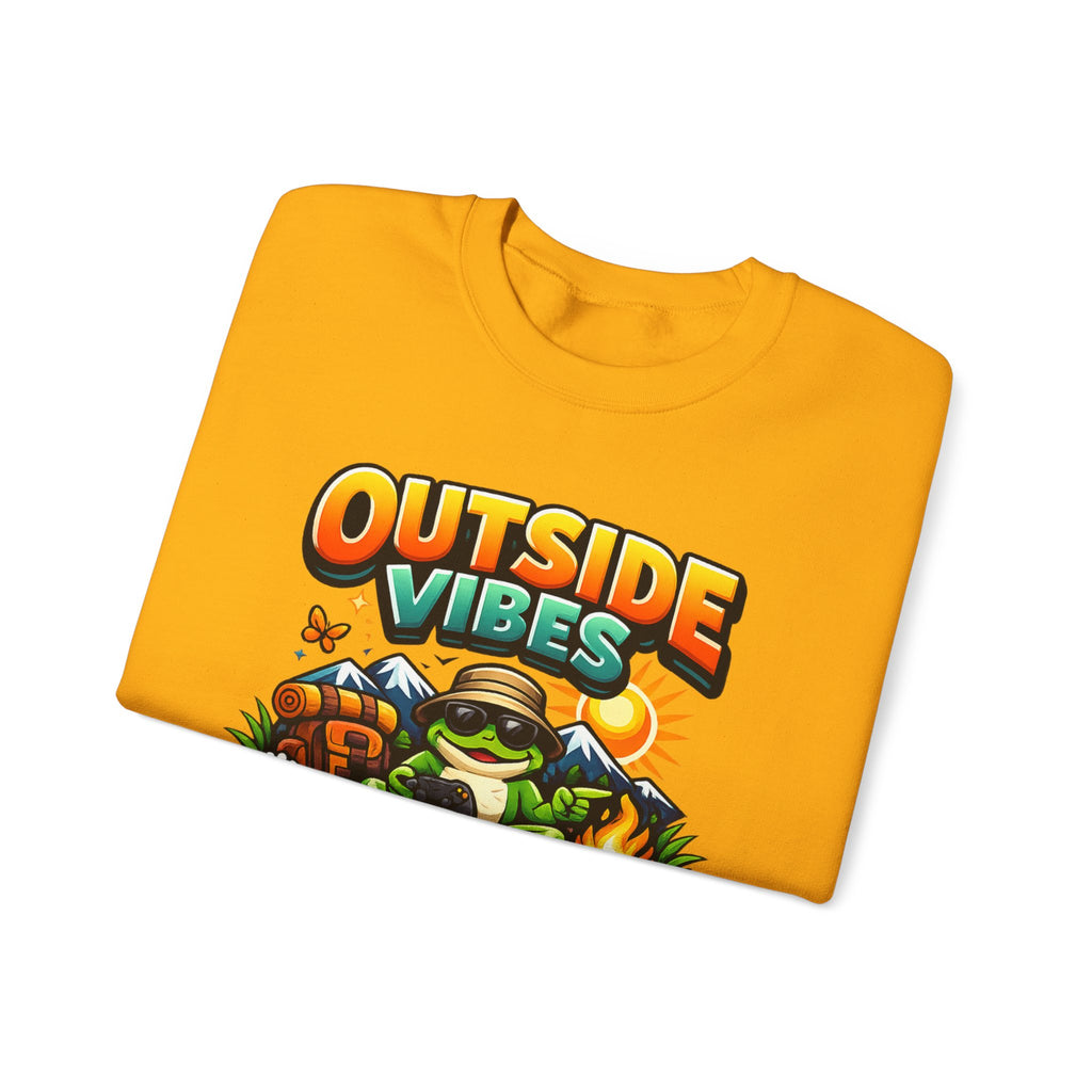 Personalized Touch Grass Sweatshirt – Custom Outdoor Humor Gift