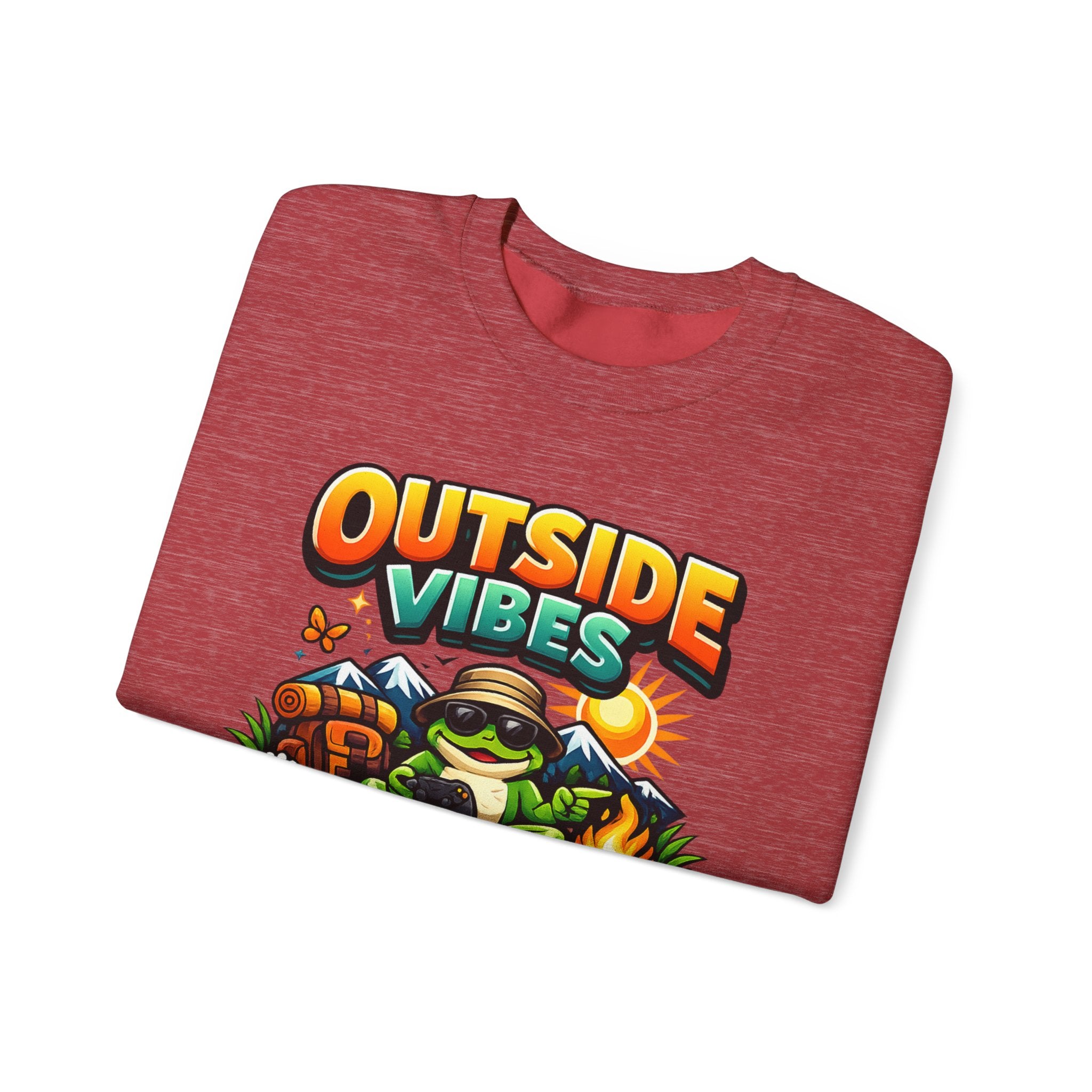 Personalized Touch Grass Sweatshirt – Custom Outdoor Humor Gift
