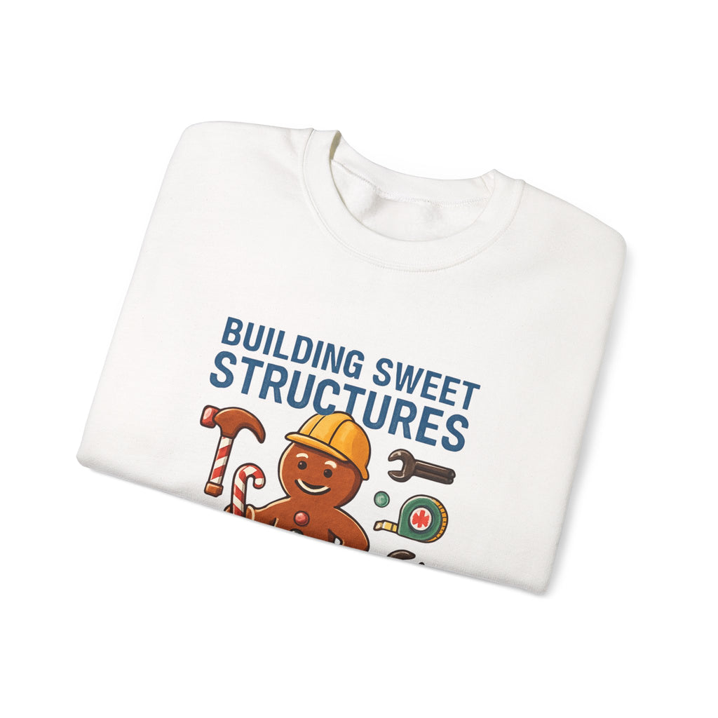 Gingerbread Builder Sweatshirt – Construction Christmas Gift