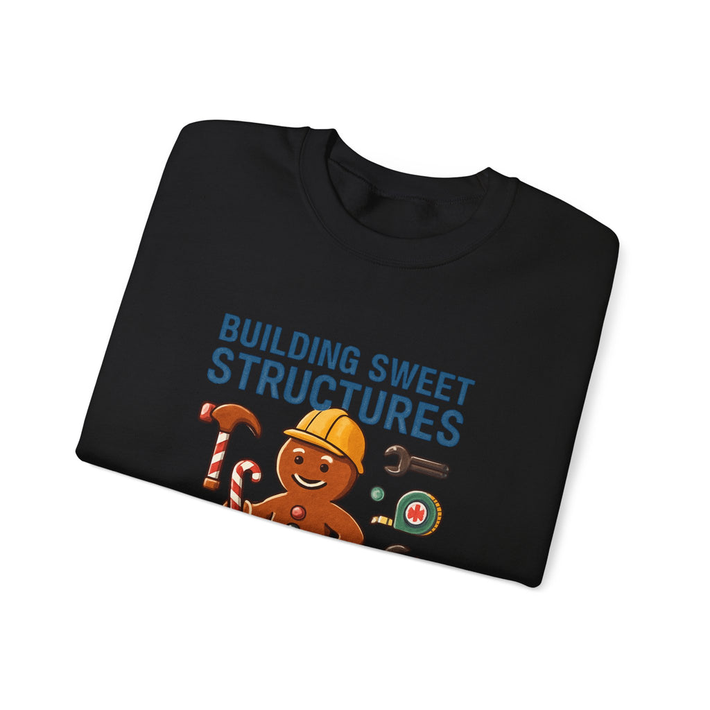 Gingerbread Builder Sweatshirt – Construction Christmas Gift