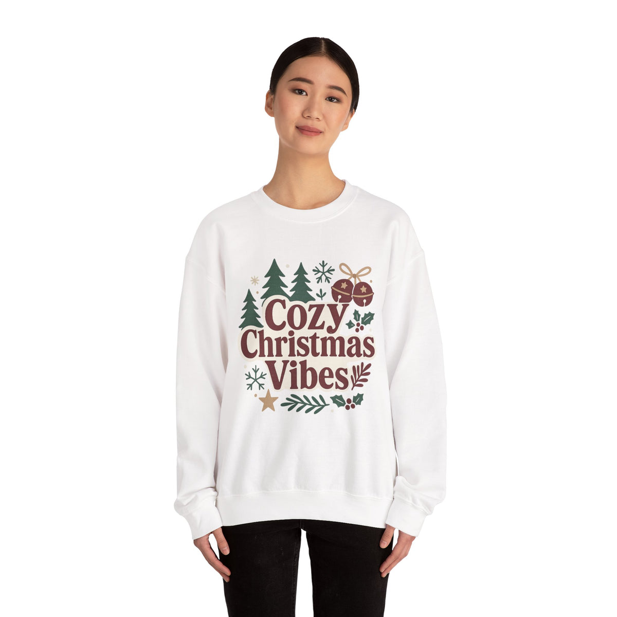 Personalized Cozy Christmas Sweatshirt – Custom Holiday Gift