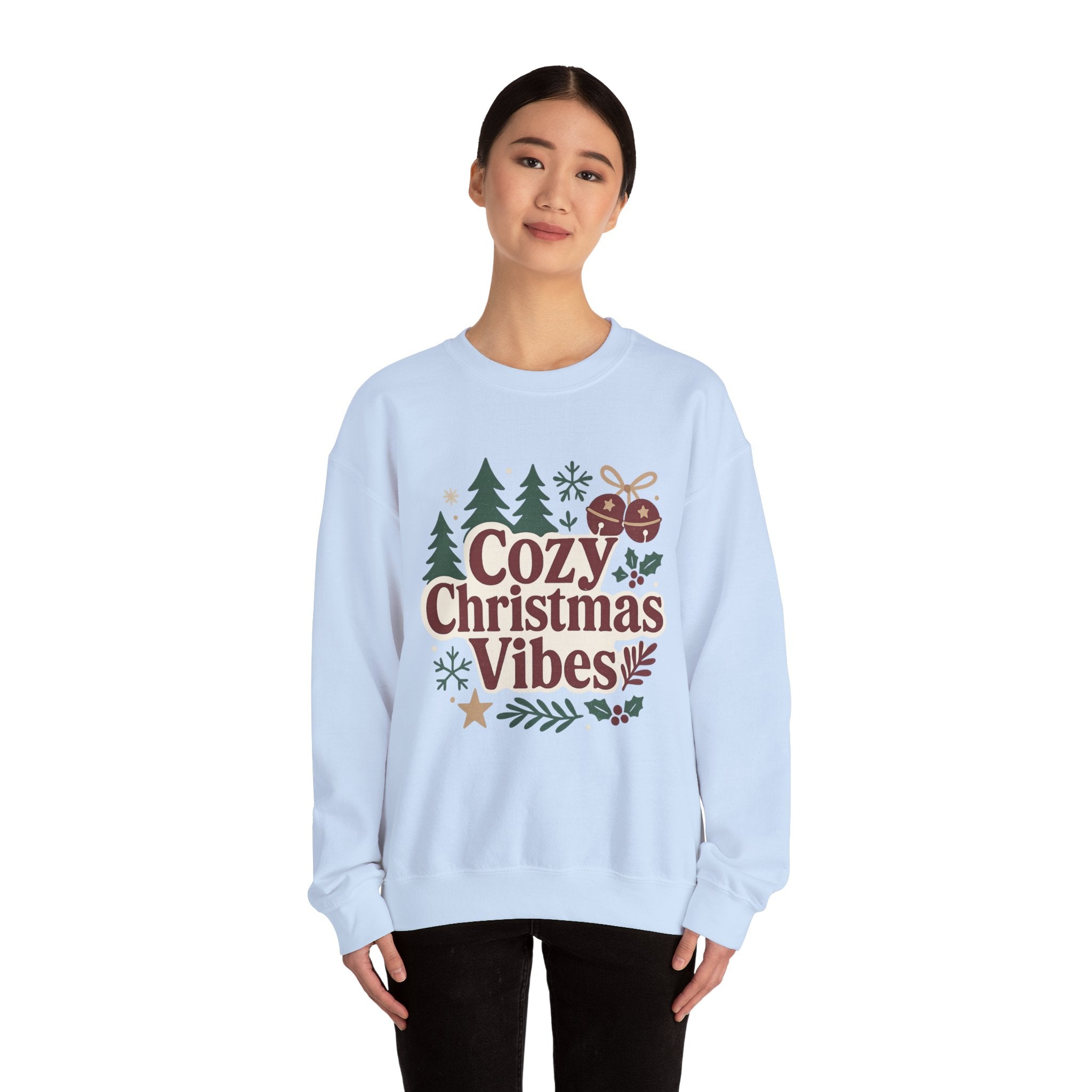 Personalized Cozy Christmas Sweatshirt – Custom Holiday Gift