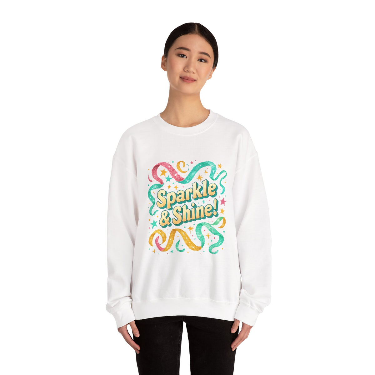 Sparkle & Shine Sweatshirt – Colorful Confetti Gift