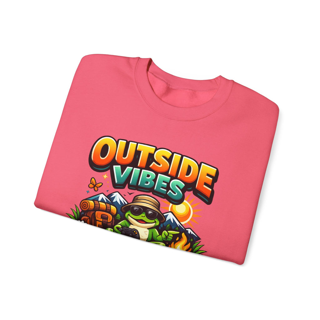 Personalized Touch Grass Sweatshirt – Custom Outdoor Humor Gift