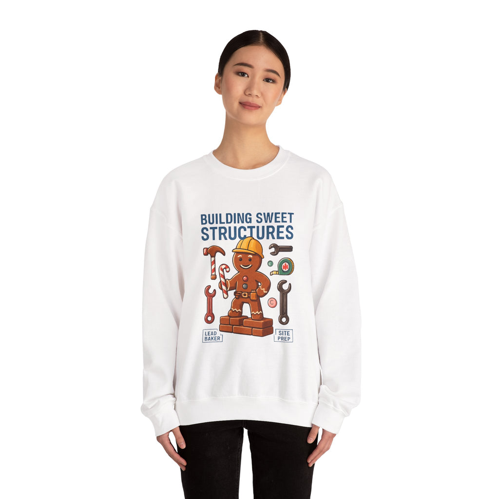 Gingerbread Builder Sweatshirt – Construction Christmas Gift