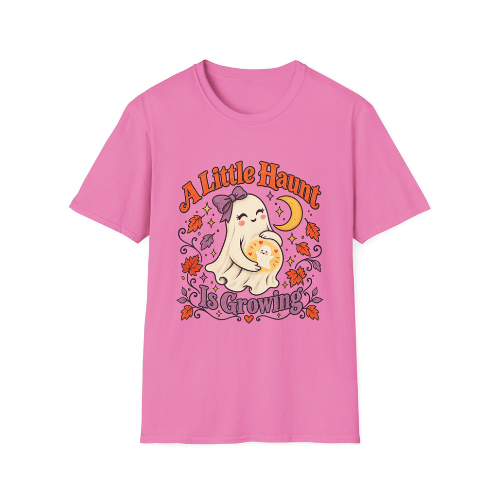 A Little Haunt Is Growing – Cute Halloween Maternity Pregnancy Announcement Shirt