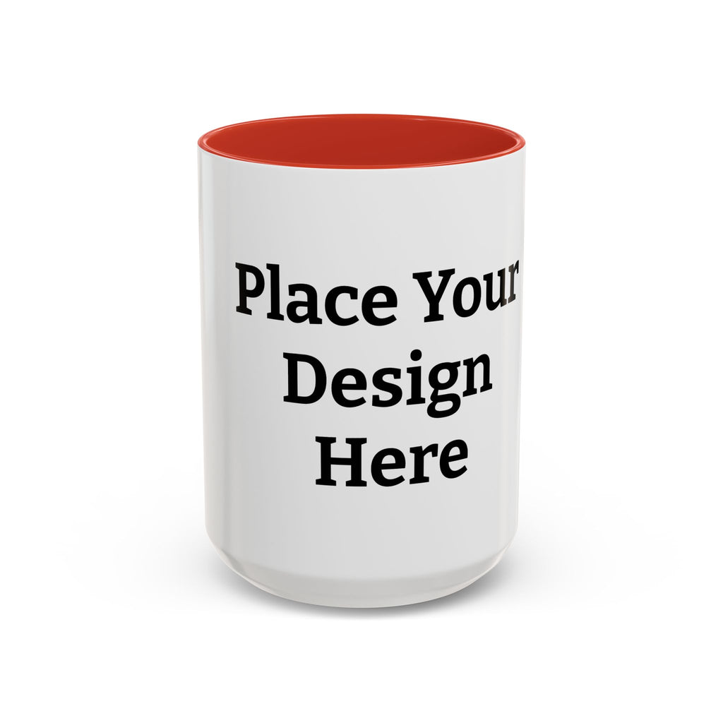 Personalized Accent Mug – Custom Text Gift