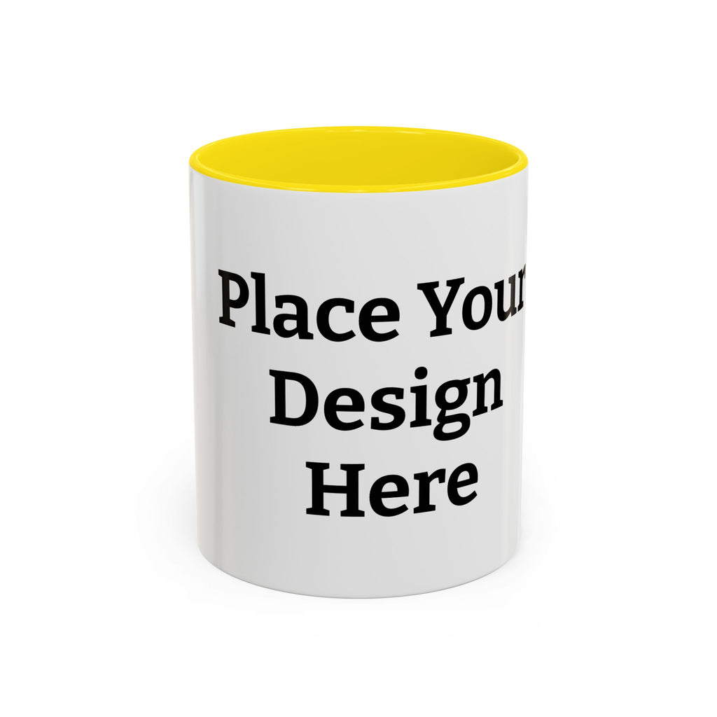 Personalized Accent Mug – Custom Text Gift