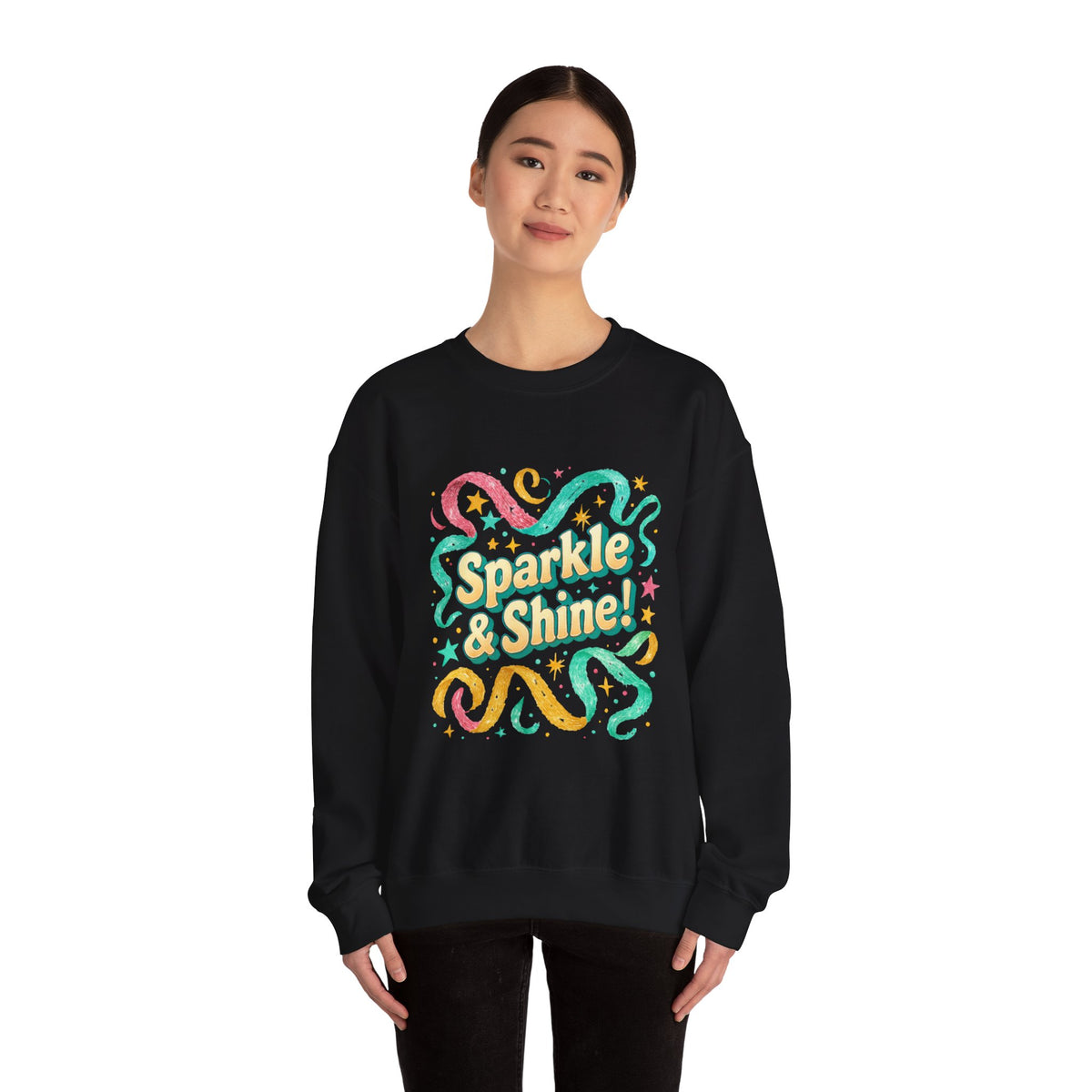 Sparkle & Shine Sweatshirt – Colorful Confetti Gift