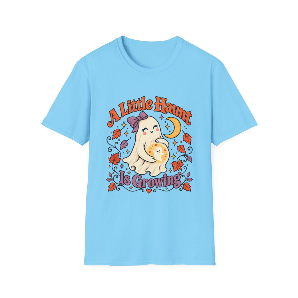A Little Haunt Is Growing – Cute Halloween Maternity Pregnancy Announcement Shirt