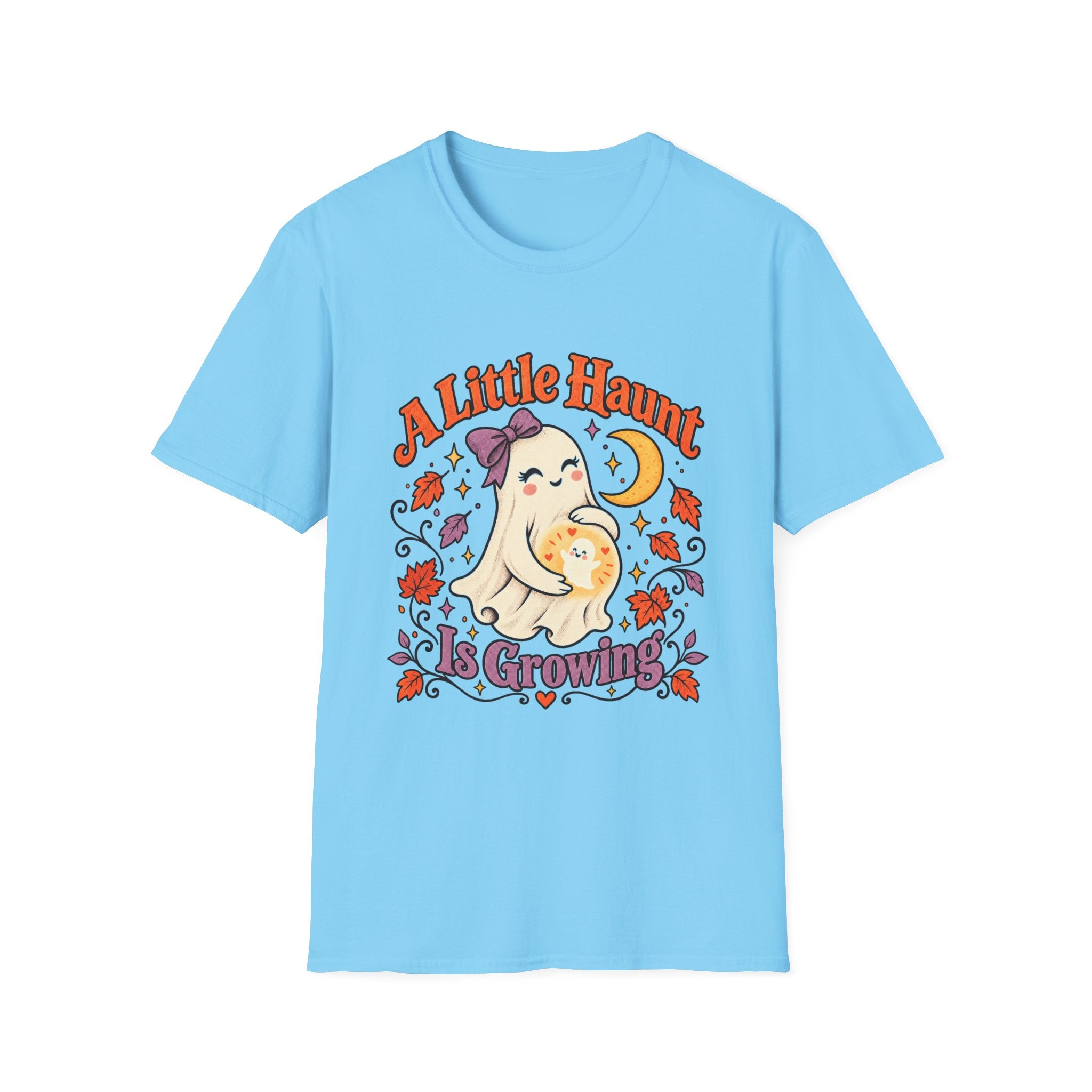 A Little Haunt Is Growing – Cute Halloween Maternity Pregnancy Announcement Shirt