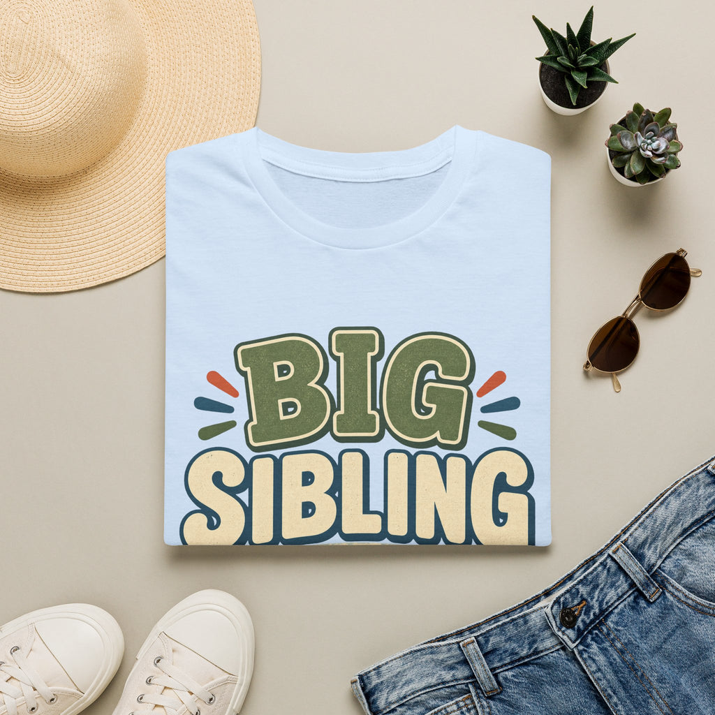 Big Sibling Promotion Shirt, Pregnancy Announcement Tee, Big Brother or Sister 2027, New Baby Reveal, Older Sibling Gift