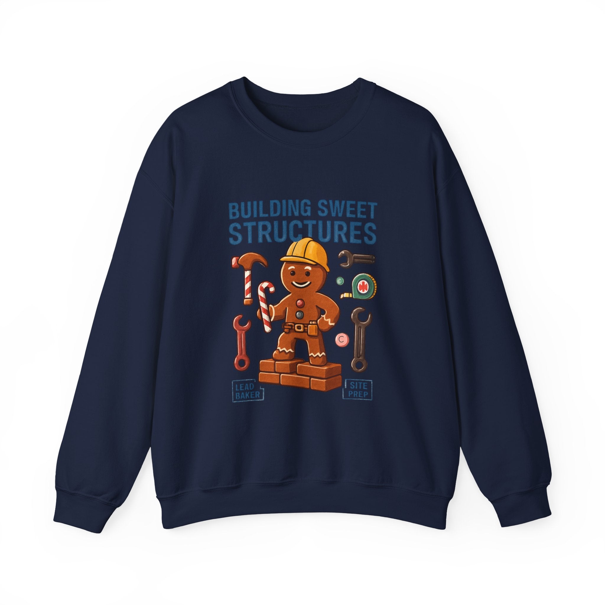 Gingerbread Builder Sweatshirt – Construction Christmas Gift