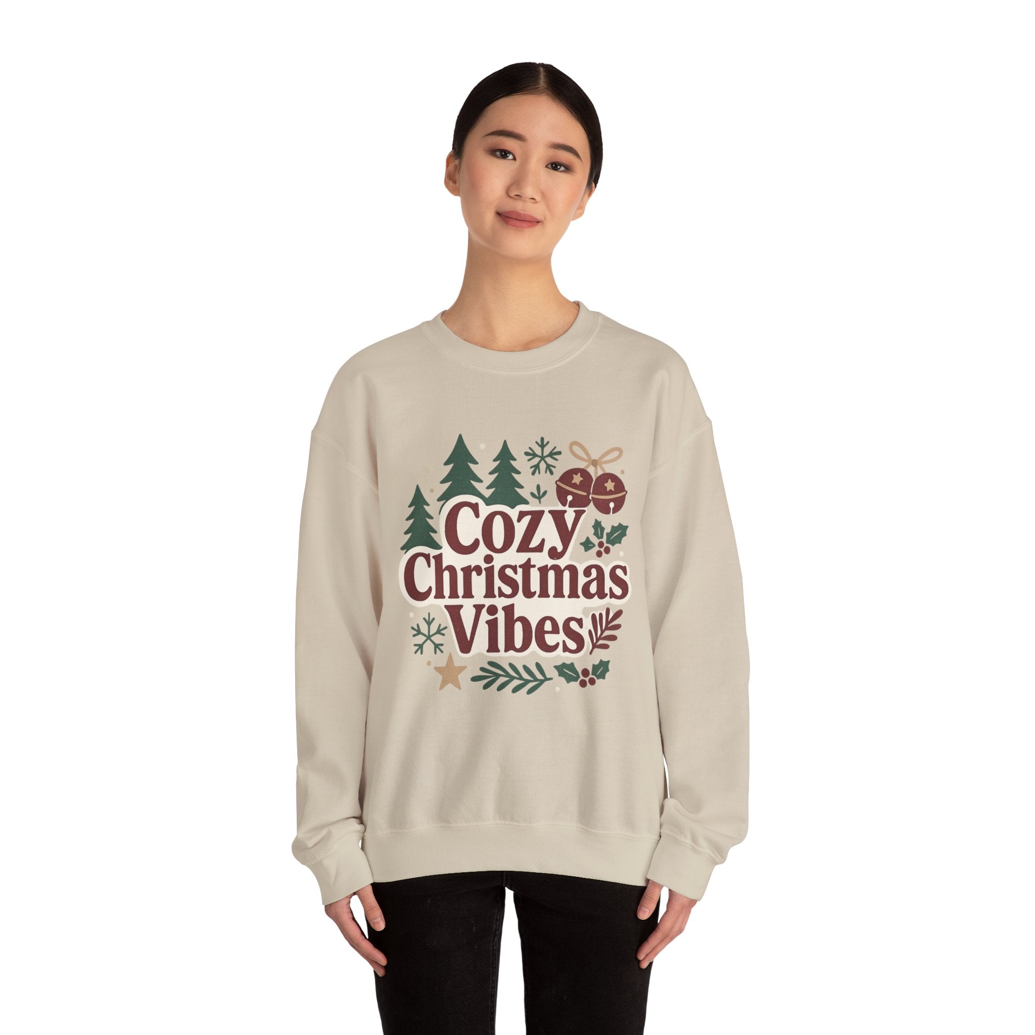 Personalized Cozy Christmas Sweatshirt – Custom Holiday Gift