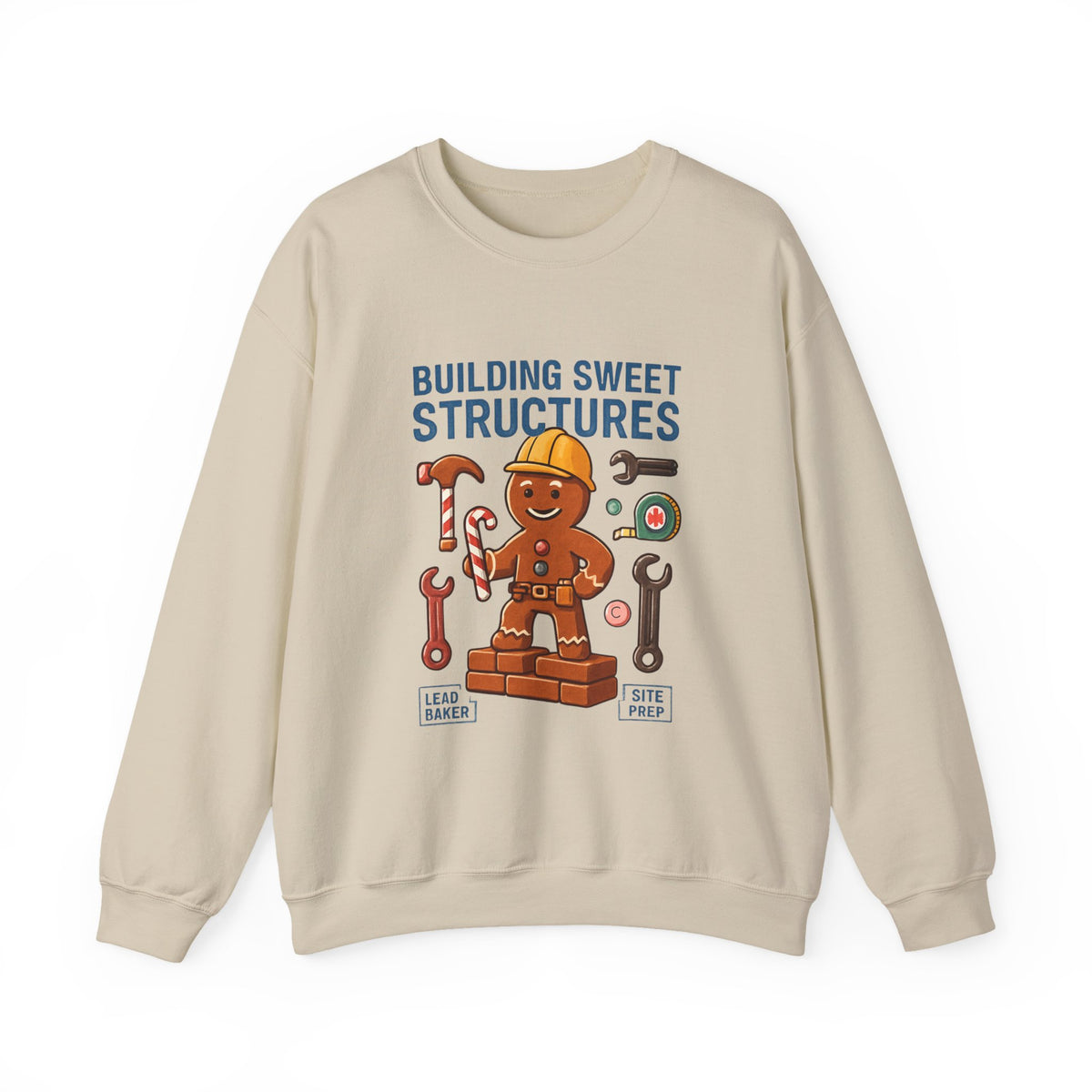 Gingerbread Builder Sweatshirt – Construction Christmas Gift
