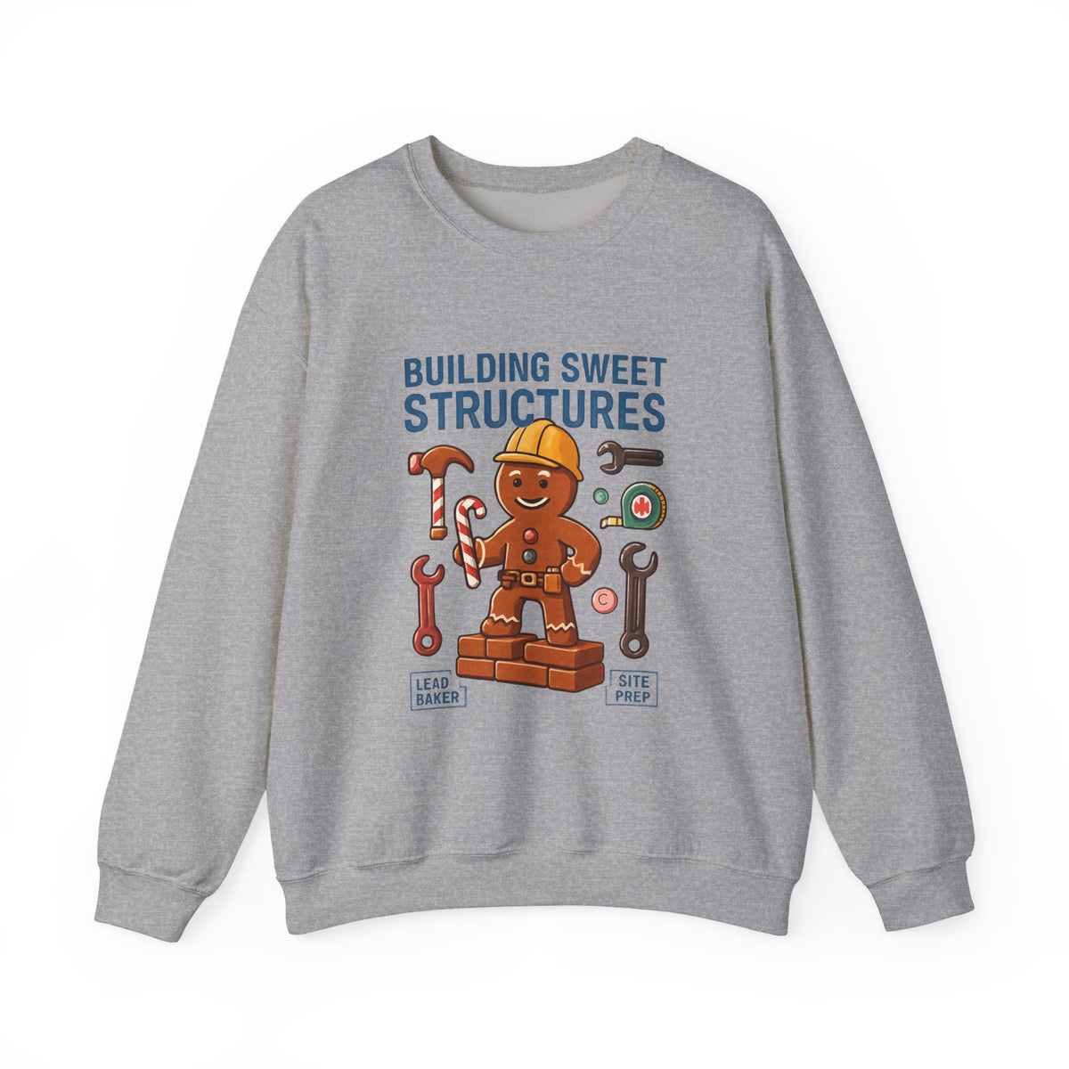 Gingerbread Builder Sweatshirt – Construction Christmas Gift