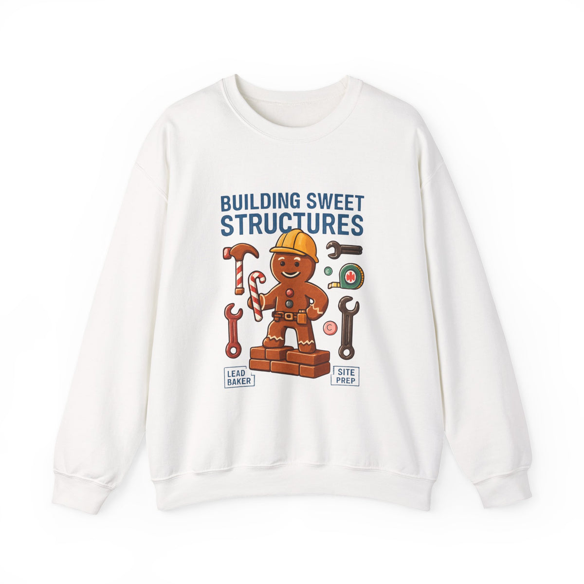 Gingerbread Builder Sweatshirt – Construction Christmas Gift