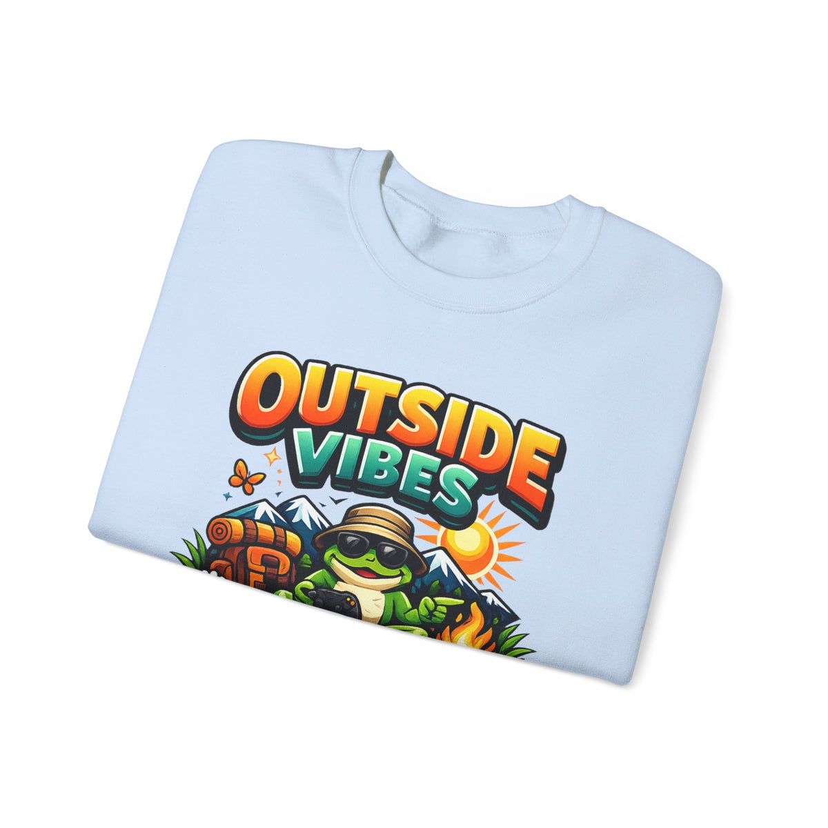 Personalized Touch Grass Sweatshirt – Custom Outdoor Humor Gift