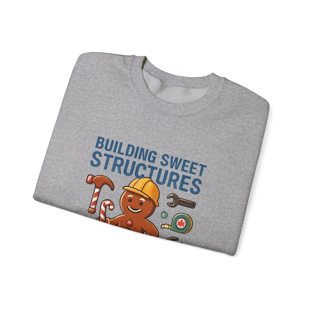 Gingerbread Builder Sweatshirt – Construction Christmas Gift